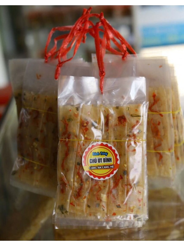 Dẻo cay cuốn khô bò 619